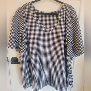 Brooks Brothers Gingham Cotton Blouse